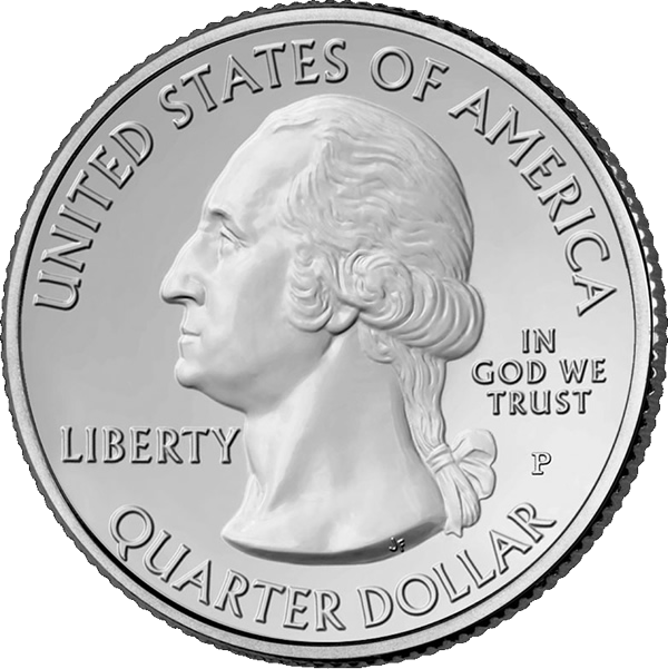 Quarter Dollar Coin